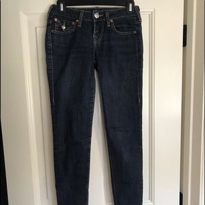 True Religion skinny ankle jean